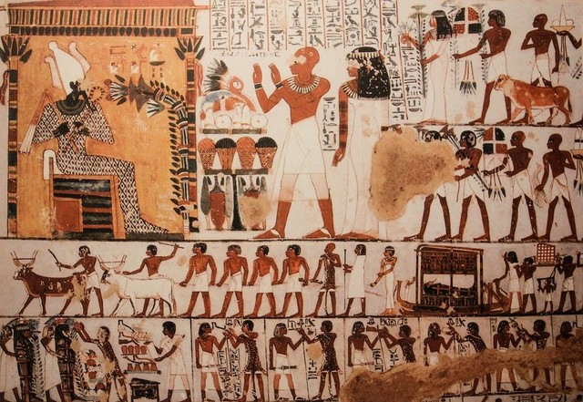 Ilustrasi sistem perpajakan zaman Mesir Kuno. Foto: pixabay.com