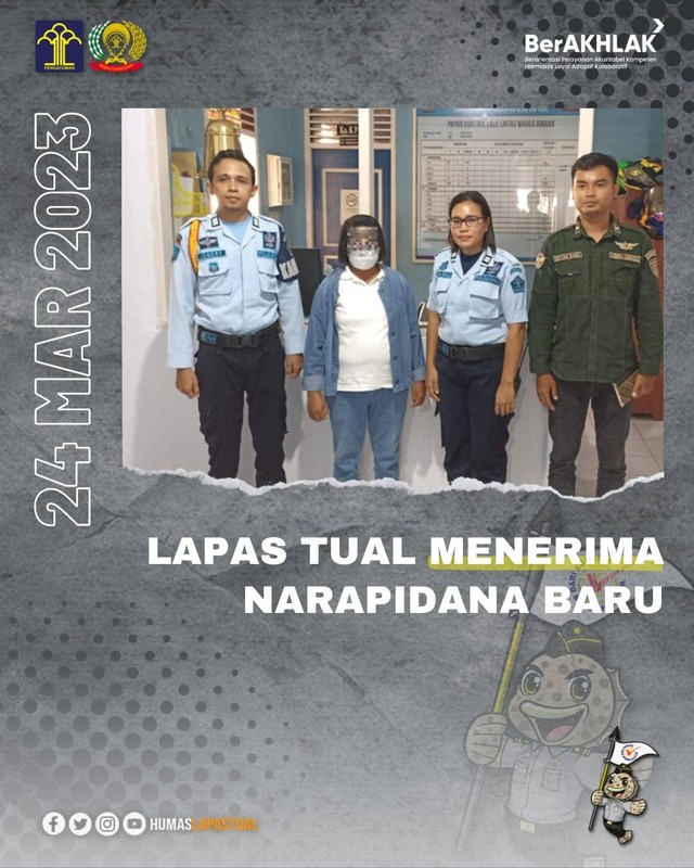 Lapas Tual Menerima Narapidana Baru | Kumparan.com