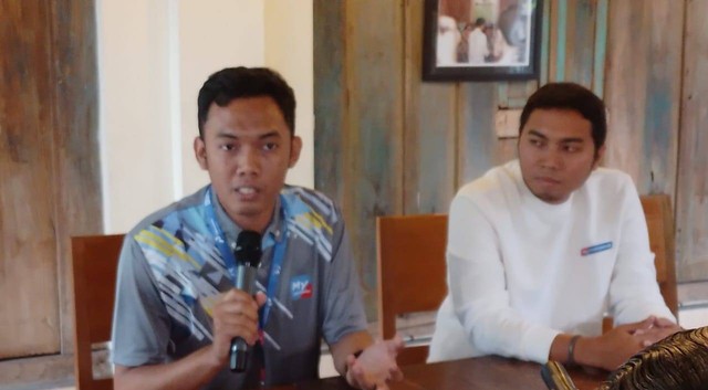 Penjabat Sementara (Pjs) Area Manager Communication Relation and CSR Pertamina Patra Niaga Jatimbalinus, Taufik Kurniawan  di Denpasar, Bali, Minggu (26/3) - IST