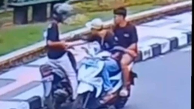 2 remaja yang lakukan pemalakan ke pengguna jalan di Magelang. Foto: istimewa