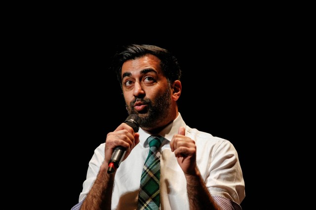 Menteri Kesehatan Skotlandia Humza Yousaf. Foto: CRAIG BROUGH / POOL / AFP