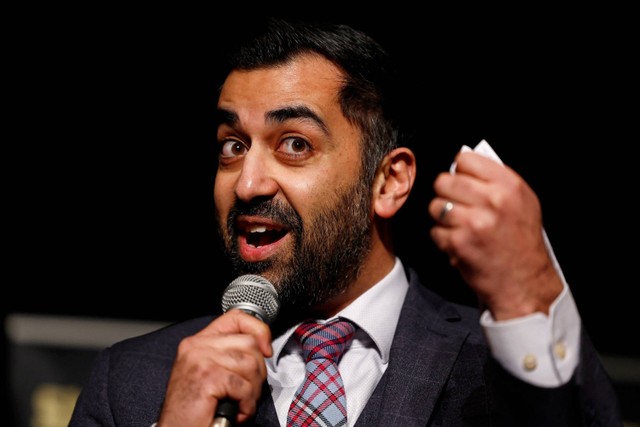 Menteri Kesehatan Skotlandia Humza Yousaf. Foto: Jeff J Mitchell / POOL / AFP