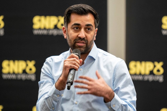 Menteri Kesehatan Skotlandia Humza Yousaf. Foto:  Jane Barlow / POOL / AFP