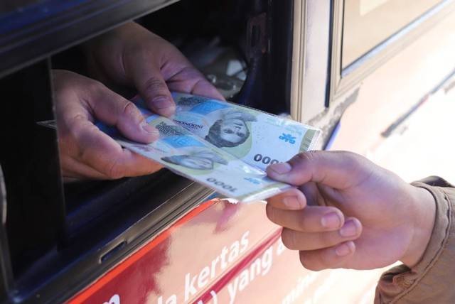 Ilustrasi lokasi penukaran uang baru di Bekasi. Foto: Iqbal Firdaus/kumparan