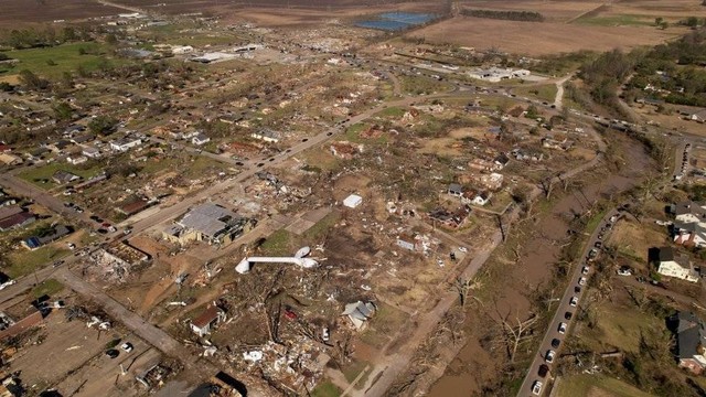 Saksi Tornado Mississippi: Saya Belum Pernah Lihat Tornado Dahsyat Seperti Itu (32962)