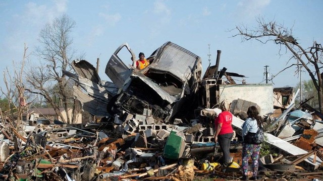 Saksi Tornado Mississippi: Saya Belum Pernah Lihat Tornado Dahsyat Seperti Itu (32964)