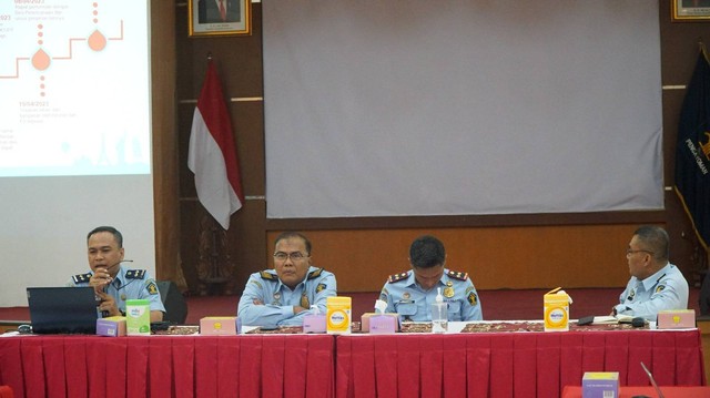 Rapat Tim Kajian Pembentukan UPT Imigrasi Kabupaten Kulon Progo di Kanwil Kemenkumham DIY (Foto: dok. Kemenkumham DIY)