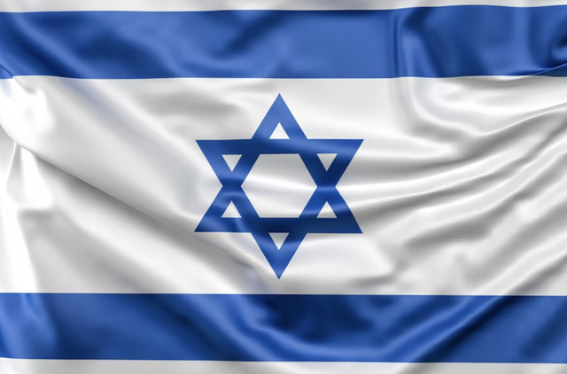 Bendera Israel / Sumber: https://www.freepik.com/free-photo/flag-israel_1179380.htm#query=israel%20flag&position=1&from_view=keyword&track=ais