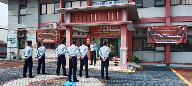 Kepala Rupbasan Mojokerto Ingatkan Pengisian Target Kinerja Peningkatan Kualitas Mutu (Foto:HumasRupMoker)