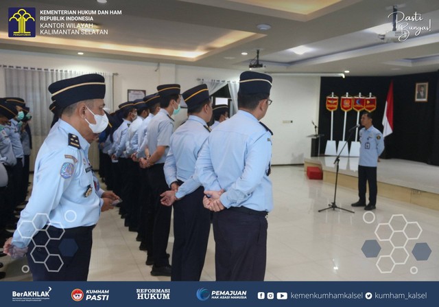 Kemenkumham Kalsel jadi Momen Konsolidasi Pegawai