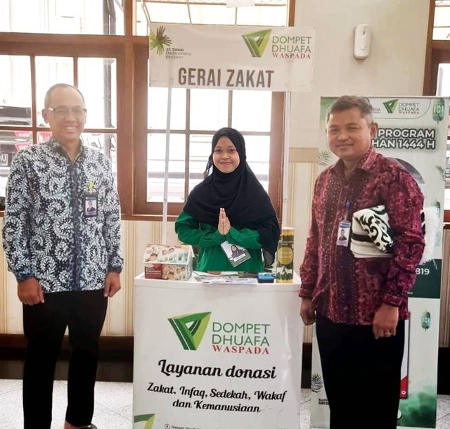 Kepala Perwakilan BI Provinsi Sumatera Utara, Doddy Zulverdi mengapresiasi hadirnya gerai Zakat, Infak, Sedekah, dan Wakaf (ZISWAF) di kantor perwakilan BI Prov Sumut, Selasa (28/3).