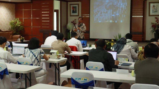 Sambutan Bapak Yovi Candra Selaku Kepala KPPN Jakarta V; Sumber: Humas KPPN Jakarta V