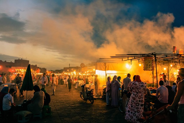 Foto bazar makanan, dokumentasi by pixels