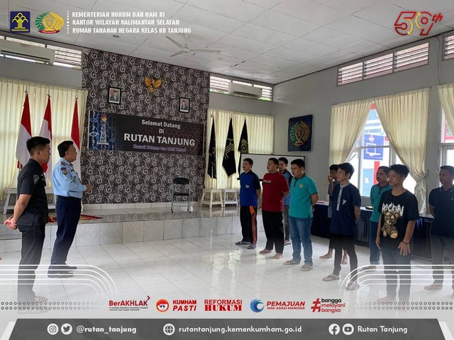 Semarakan HBP ke-59, WBP Rutan Tanjung ikuti  Lomba  LKBB  Kreasi