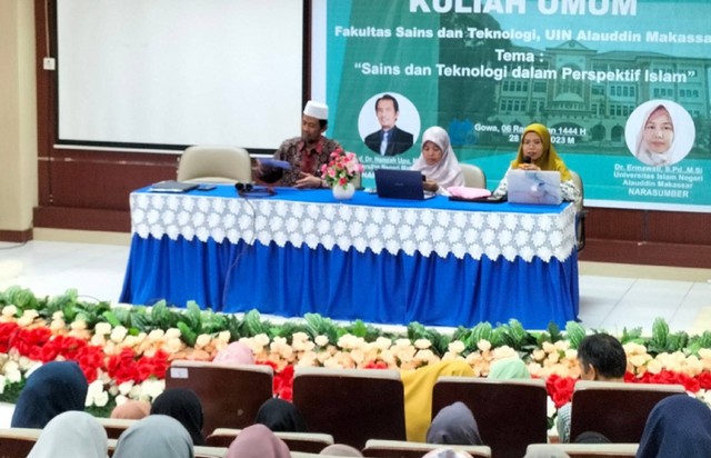 Kuliah Umum FST UIN Alauddin Makassar