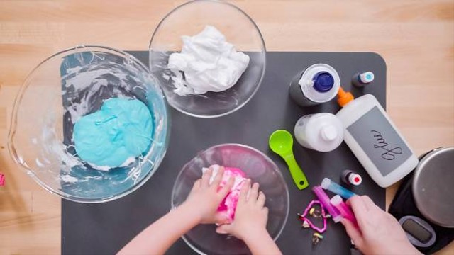 Ilustrasi cara membuat slime. Foto: Unsplash.
