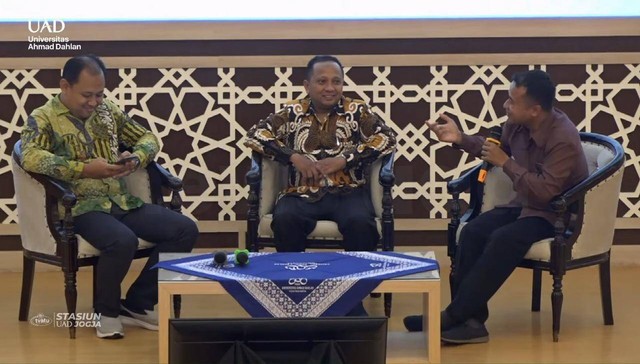 Dialog Nasional Milad Ikatan Mahasiswa Muhammadiyah (IMM) Universitas Ahmad Dahlan (UAD) (Foto: Muh Raihan)