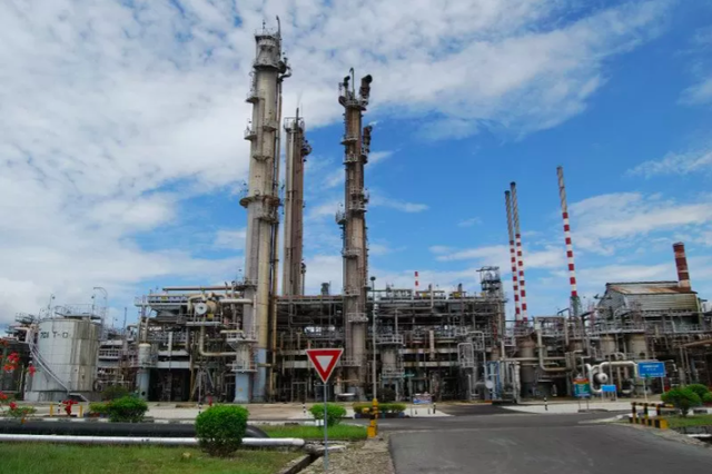 Kilang Pertamina Dumai yang dikelola PT Kilang Pertamina Internasional (KPI) Refinery Unit II.  Foto: Dok. Pertamina