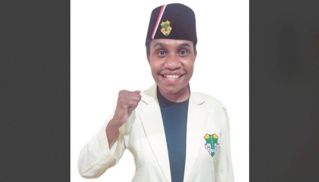 Ketua Pemuda Katolik Kota Depok 2021-2024, Cornelia Eveline Cabuy S.IP M.IP. (Dok. Pribadi)