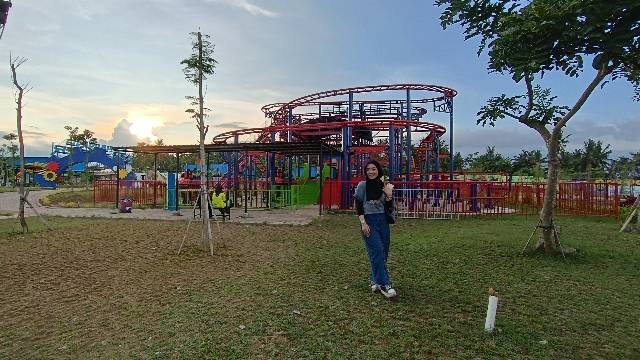 Wahana Spinner Coaster di Banyuwangi Park