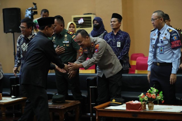 Balai Pemaysrakatan Kelas II Batulicin Hadiri Rapat Paripurna DPRD Tanah Bumbu