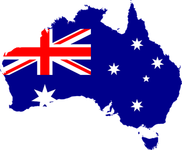 Ilustrasi Peta Australia. Sumber: Pixabay