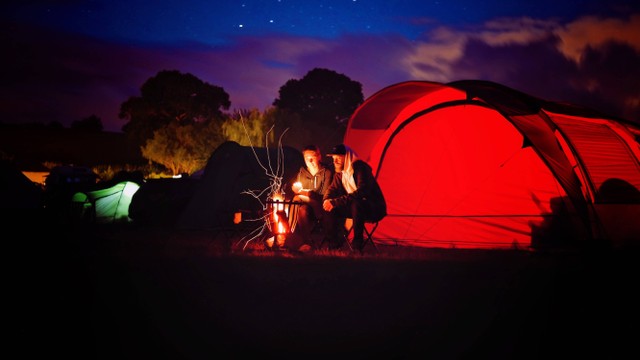 Ilustrasi tempat camping di Kintamani. Sumber foto www.pexels.com