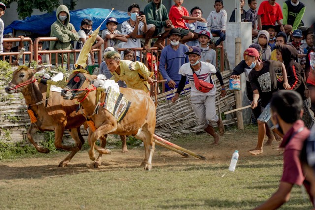 Foto hanya ilustrasi : Suku Madura. Sumber : Wizurai Mahatma/pexels.com