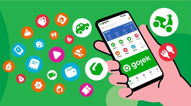 Ilustrasi cara logout Gojek. Foto: Gojek