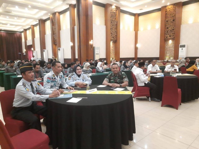 LPP Martapura Hadiri Rapat Pleno Terbuka Rekapitulasi Penerapan DPS Pemilu 2024