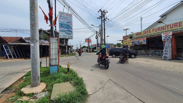 Lokasi peluru nyasar. Dok Istimewa