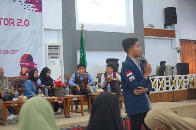 Pemaparan mengenai Keadaan Aksesibilitas Pendidikan di Indonesia dan Bengkulu. Foto: Dokumentasi Pribadi