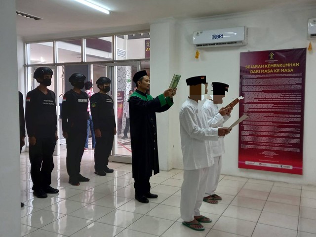 Ikrar Setia NKRI Kembali Diucapkan Oleh Dua Narapidana Teroris Lapas ...