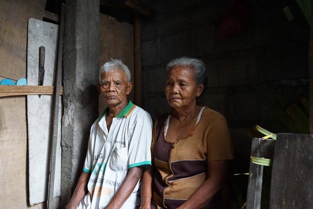 Ilustrasi lansia miskin di Yogyakarta. Foto: Arif UT