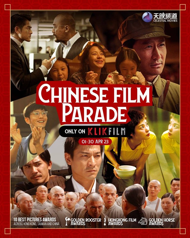 Chinese Film Parade siap tayang di KlikFilm. Foto: KlikFilm