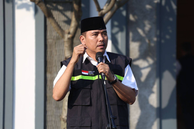 Stafsus Menteri Agama Sekaligus Pengendali Layanan Haji Lansia dan Disabilitas, Hasan Basri Sagala. Foto: Dok. Kemenag