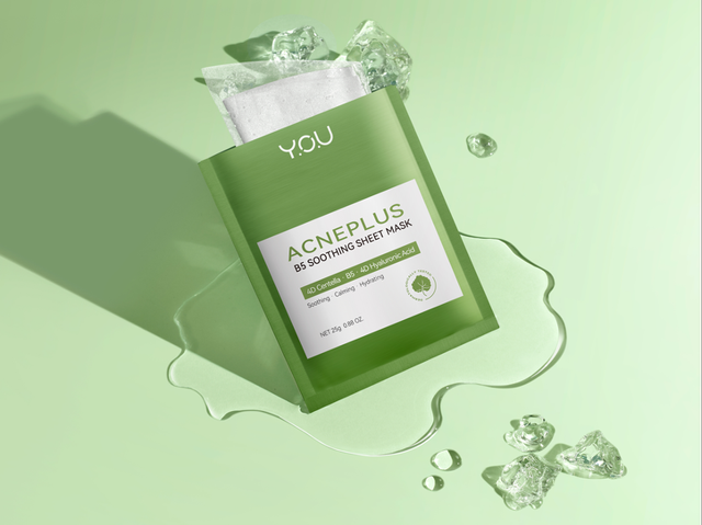 YOU AcnePlus B5 Soothing Sheet Mask. Foto: Dok. YOU Beauty