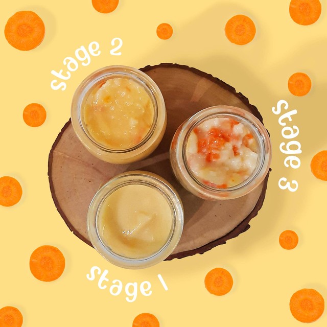 Pilihan menu MPASI dari Grouu Baby Food.