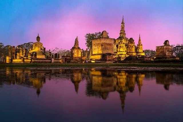 Ilustrasi kota terkenal di Thailand. Sumber Foto: Pixabay @Giorge