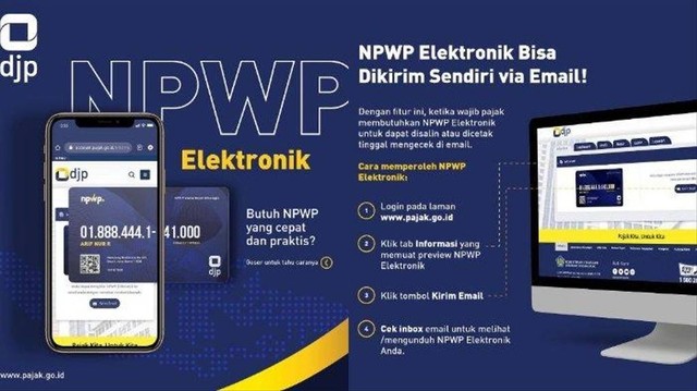 Ilustrasi Cara Mendaftar NPWP Online secara Cepat. Foto: Tangkap Layar pajak.go.id.