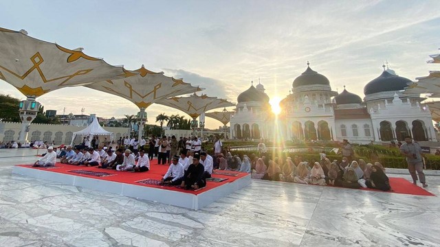 Pembukaan Raamdan Festival di Masjid Raya Baiturrahman, Banda Aceh. 