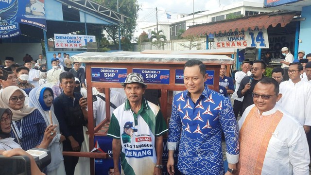 AHY di DPC Partai Demokrat Kabupaten Bogor, Cibinong. Foto: Dok. Istimewa