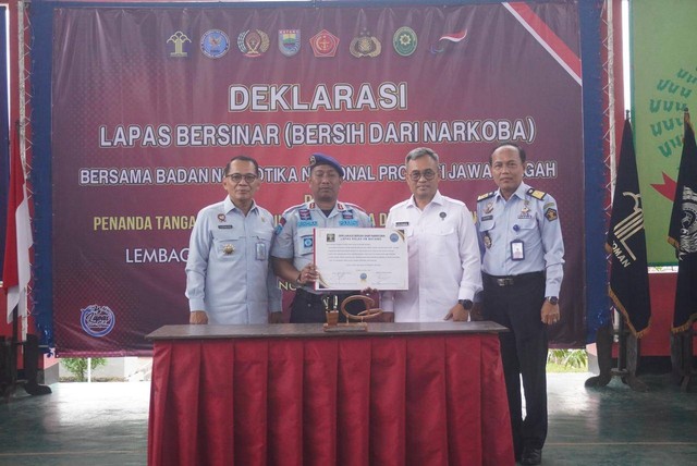 Deklarasi Lapas Bersinar, Wujud Komitmen Kemenkumham Jateng Berantas ...