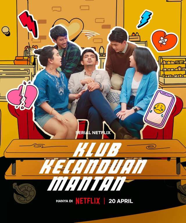 Serial Klub Kecanduan Mantan. Foto: Netflix