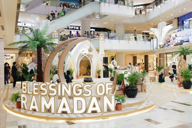 Dekorasi khas Timur Tengah di Grand Indonesia. Foto: Grand Indonesia