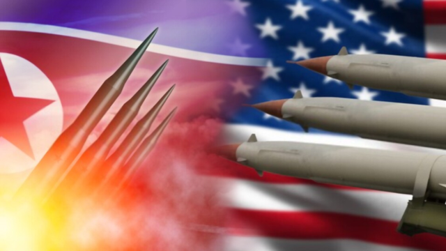 Ilustrasi Eskalasi Konflik Korea Utara dan Amerika Serikat -- Sumber: shutterstock.com