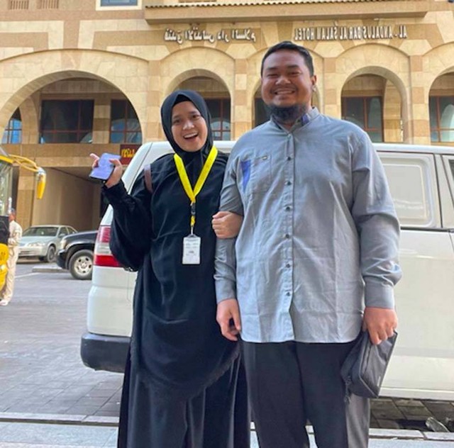 Fajri Guffan Zainal dan Elsa Maharrani owner brand busana muslim Maharrani dan Hamka Indonesia. dok/pribadi