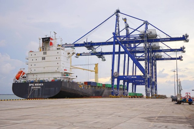 Pelabuhan Kuala Tanjung dinilai sudah tepat. Foto: dok. Pelindo