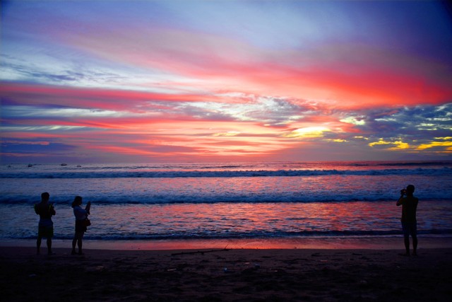 Pantai di Bali, Foto Hanya Ilustrasi: Pexels/Pixabay