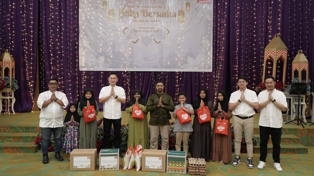 Astra Motor Kalbar buka bersama anak pant asuhan. Foto: Dok. Istimewa